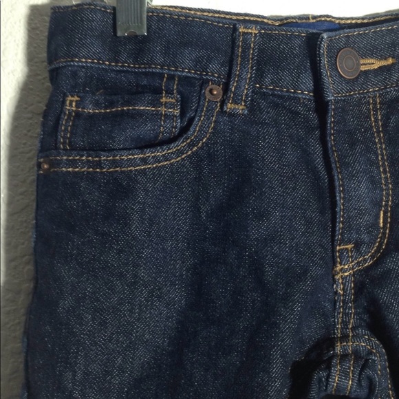 GIRL'S Old Navy Basic Skinny Dark Rinse Jeans 8 - Picture 2 of 6